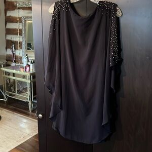 X BY XSCAPE  black ladies top 4 P